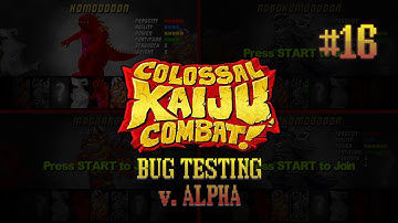 COLOSSAL KAIJU COMBAT Alpha Bug Testing #16