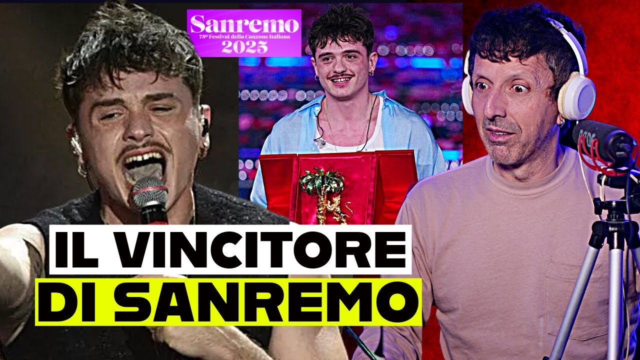EL GANADOR DE SANREMO 2025 OLLY BALORDA NOSTALGIA | CANTAUTOR REACCIÓN