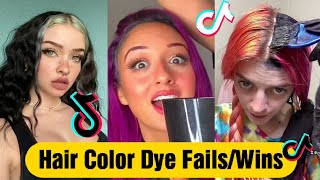 Tiktok Hair Color Dye Fails\/Wins - Tiktok Compilation