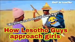 Hilarious Insights: Lesotho Guys' Unique Approach to Girls! #trending #comedy #youtube