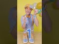 How to tell your left shoe from your right shoe? | Blippi Shorts | #shorts #blippi #toys