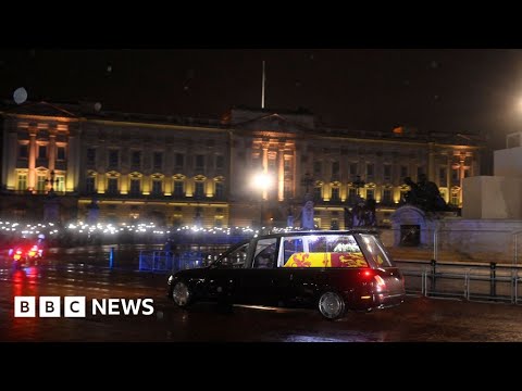 Queen Elizabeth II’s coffin arrives at Buckingham Palace – BBC News