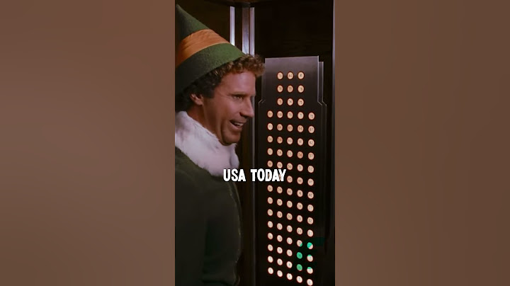 Buddy the Elf Could have Retuned