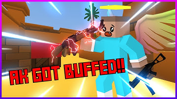 The AK GOT BUFFED! Best WEAPON/CLASS in Krunker.io! *SMG Nerf Explained* (Nuke Gameplay)