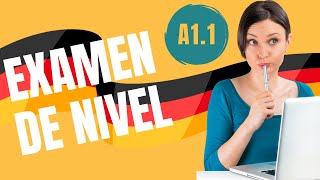 ⚫?? | ? EXAMEN DE NIVEL A1 - PARTE 1 (A1.1) - ALEMÁN  - EINSTUFUNGSTEST