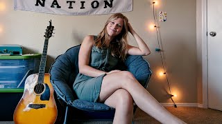 Video thumbnail of "I'm on Fire - Bruce Springsteen Acoustic Cover by Racyne Parker (2020)"