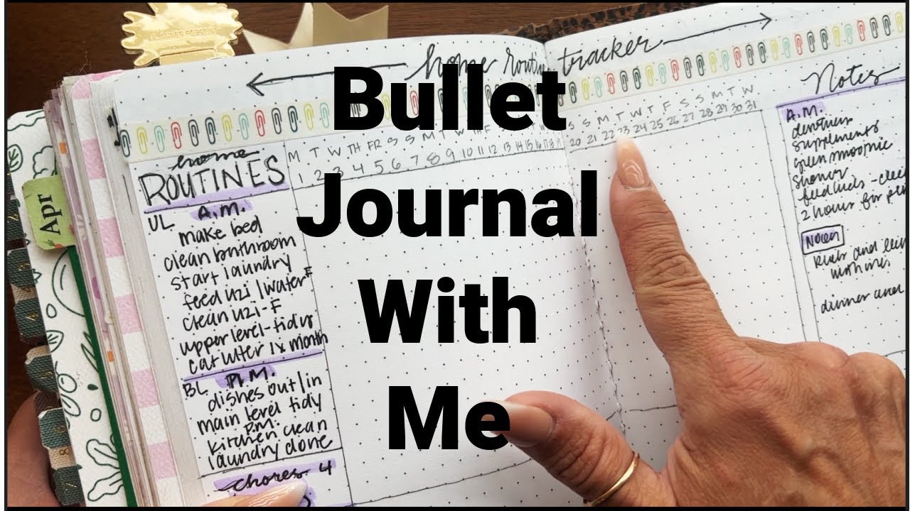 Bullet Journaling in May--Join Me! #plannerperfect #planning #bulletjournal