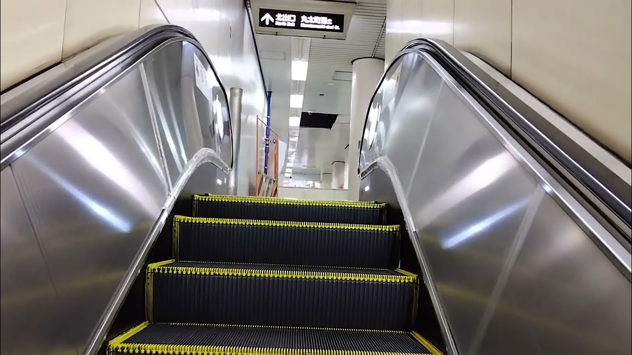 【撮影体制変更後の最初の動画】京都市営地下鉄丸太町駅のエレベーター・エスカレーター集