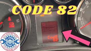 Vauxhall Opel Code 82