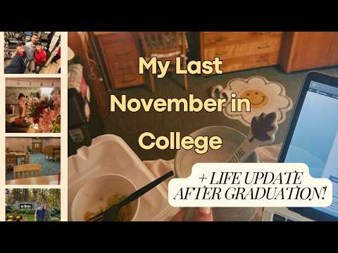 HUGE LIFE UPDATE!! and everything that happened in November Senior Year | Bob Jones University 2025
