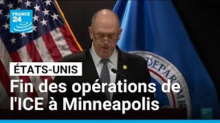 États-Unis : fin des opérations de l'ICE à Minneapolis • FRANCE 24 screenshot 4