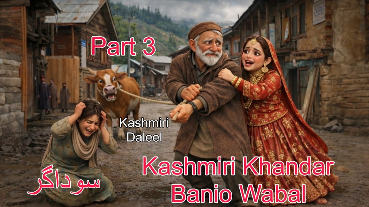 Kashmiri Khandar Banio Wabal Part 3 | Sodagar Kashir Daleel | Kashmiri Folktales Story 