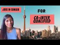 Are there jobs in Canada for a CA-Inter qualified? How to approach job hunt? Nidhi Nagori