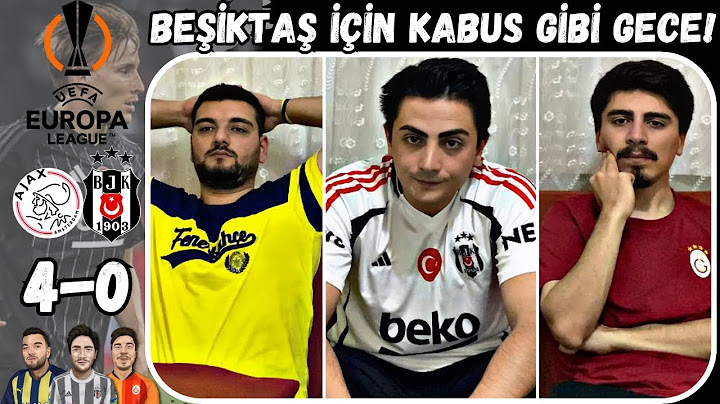 BEŞİKTAŞLILAR ÜZGÜN BEŞİKTAŞLILAR KEDERLİ… AJAX 4-0 BEŞİKTAŞ MAÇINA TEPKİ. (BÖYLE HAYAL ETMEMİŞTİK)