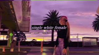 channon rose - single white female ( slowed + reverb + bass boost )
