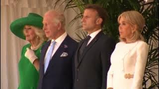 Britain's King Charles greets France's Macron in state visit | REUTERS