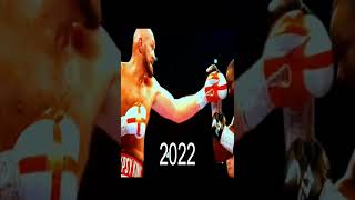 Tyson Fury Uppercut Evolution #shorts