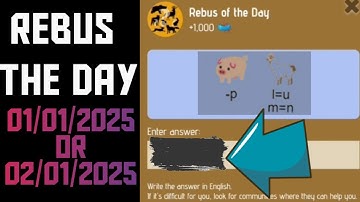 Rebus of the day zoo -1 january2025 |zoo airdrop🔥🔥|rebus of the day zoo