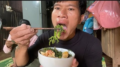 Cách làm món lá mì xào món ăn đặc sản người Tây nguyên 