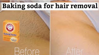 DIY BAKING SODA FOR HAIR REMOVAL | DOES IT WORK? | RitaRiri