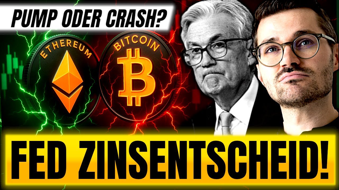 Zinsentscheid: Wenn DAS passiert EXPLODIERT Bitcoin! (Das ist deine CHANCE)