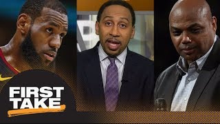 Stephen A. on Charles Barkley calling LeBron James a drama queen: Many agree | First Take | ESPN