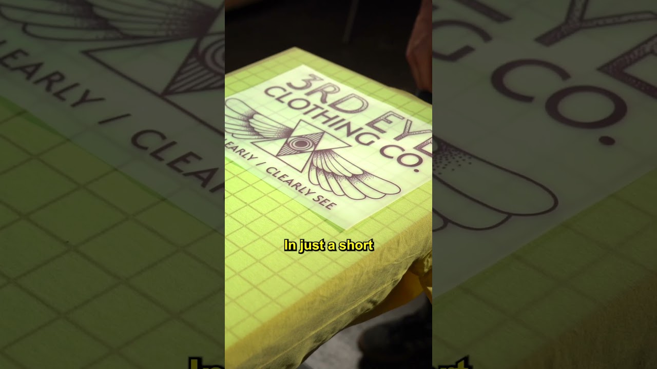 InkTra Screen Print Heat Transfers: Making light work of any order quantity!