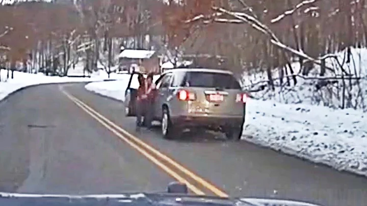 Intense Shootout Erupts Seconds After Police Stop Suspect