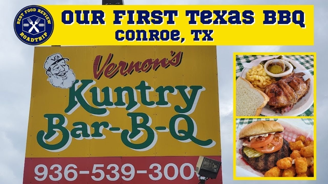 Food review for Vernon’s Kuntry BarBQ Conroe, TX YouTube