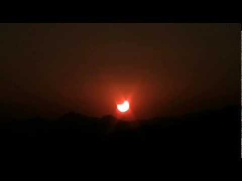 Solar Eclipse at Gates Pass 20May12