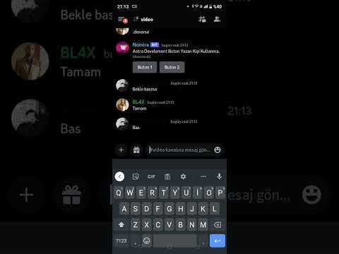 BDFD Buton Yazan