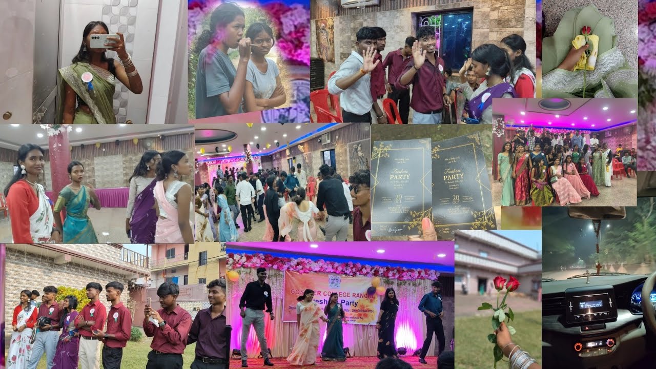 Gossner college Ranchi freshers|Commerce department|batch2024-2028|Aangan palace