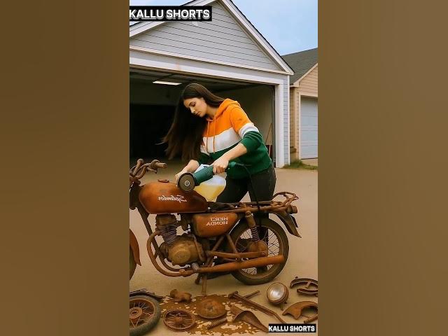 Indian ldki ki bike #youtubeshorts #trending #viralvideo #shortsviral #trendingshorts #guessthesong