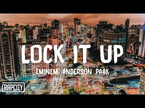 Eminem - Lock It Up (Lyrics) ft. Anderson .Paak