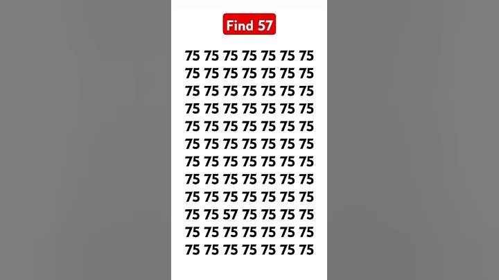 find 57 #maths #quiz #iqtest #puzzle #viral #shorts #music #short