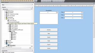 PROGEA MOVICON 11.6 HOW TO CREATE RECIPE WITH SQL SERVER DATABASE screenshot 2