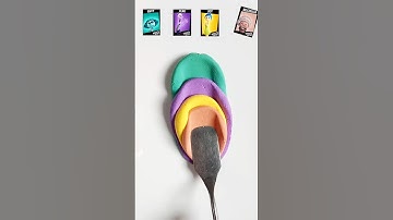 What Color Envy+Fear+Joy+Nostalgia Make? #colortheory #colormixing #creativecolor #clay #shorts.