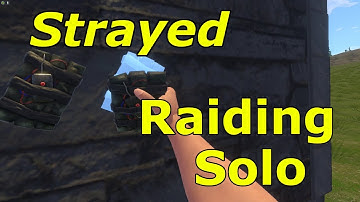 Raiding Solo! | Strayed | Rust Vr
