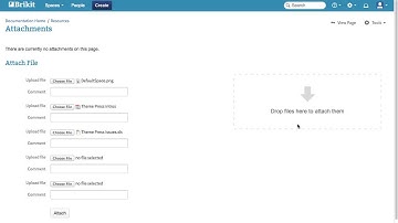 Atlassian Confluence 101 - Upload Files