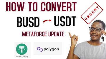 HOW TO CONVERT BUSD TO USDT POLYGON-METAFORCE