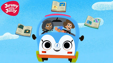 Down At The Library | Kids Songs | Jeremy and Jazzy