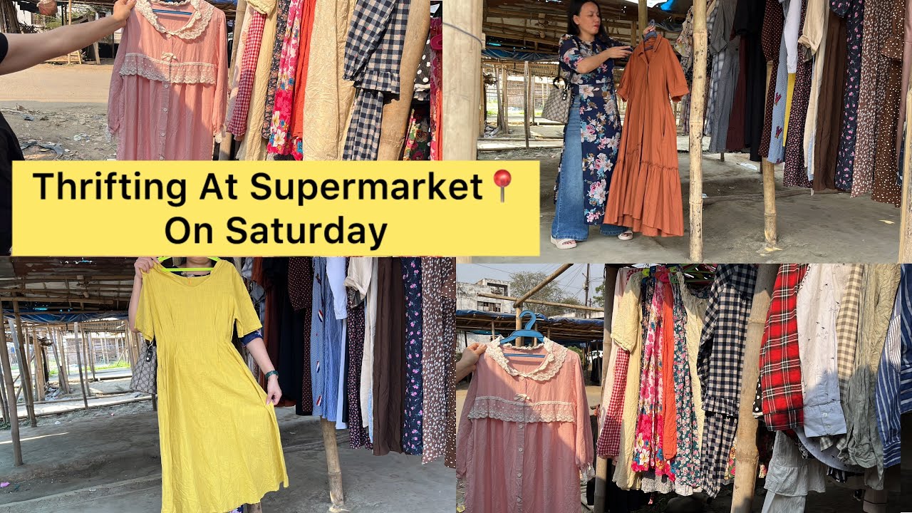 Покупка секонд-хенда в супермаркете в субботу || Рынок Димапур