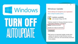 How to turn off automatic updates Windows 10