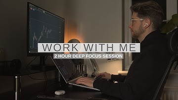 Work With Me | 2 Hour Guided Deep Focus Session With Lo-Fi Productivity Music | 50-10-50 Pomodoro