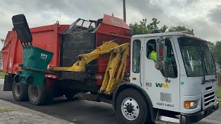Fast Red Waste Management Ex Ray’s Condor Heil Python Garbage Truck