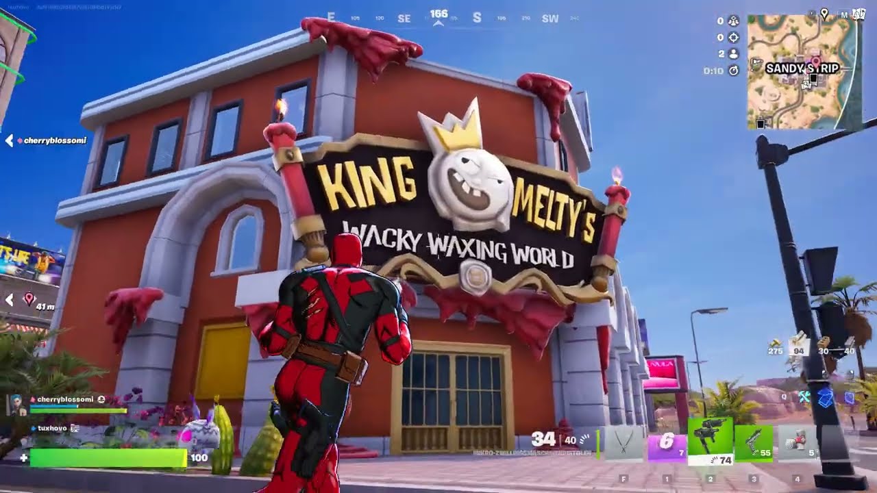 Fortnite Kapitel 7 Map POI: Painted Palms, Sandy Strips, Innoloop Labs (Deutsch - Ohne Kommentar)