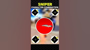 sniper character combination free fire || sniper character combo #shorts