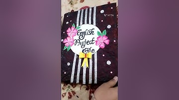 class 12 English project file on on the face of it and art integrated collabaration