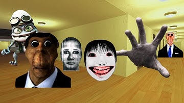 POV UNLIMITED NEXTBOT LIKE OBUNGA  IN LIMINAL HOTEL GOMD #gmod #garrysmod #gmodgaming #nextbots