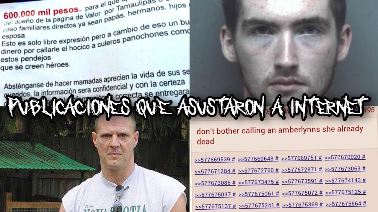 Más publicaciones que asustaron a internet